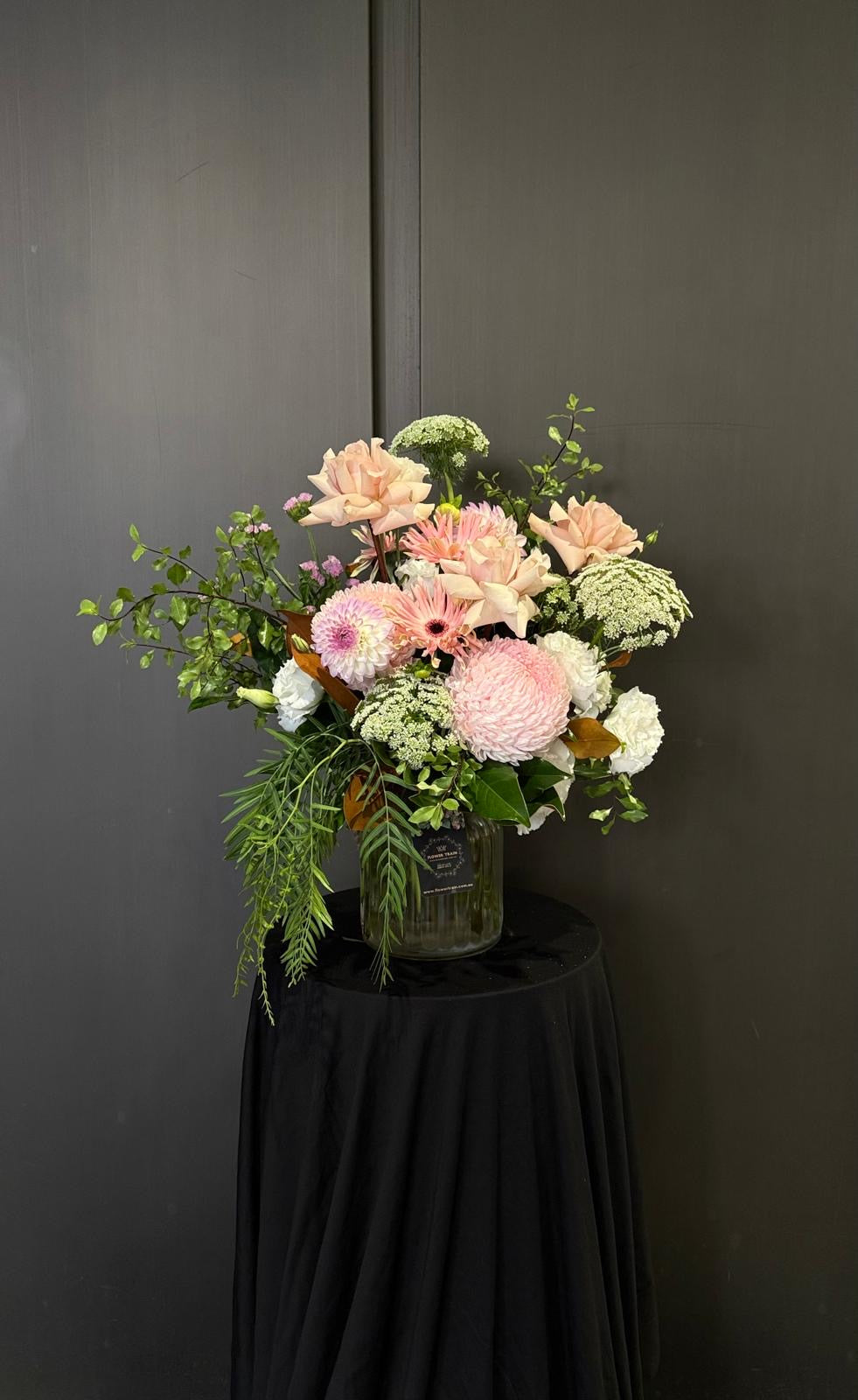 Seasonal Flower Vase Arrangement