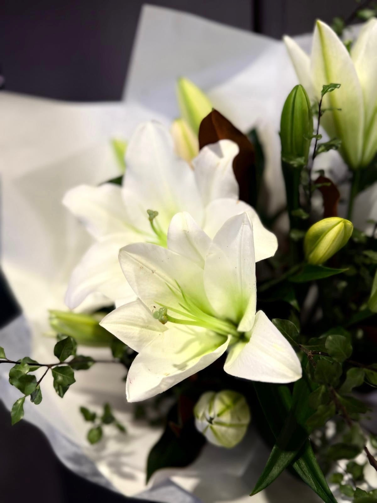 Sunflowers / Lilly Bouquet
