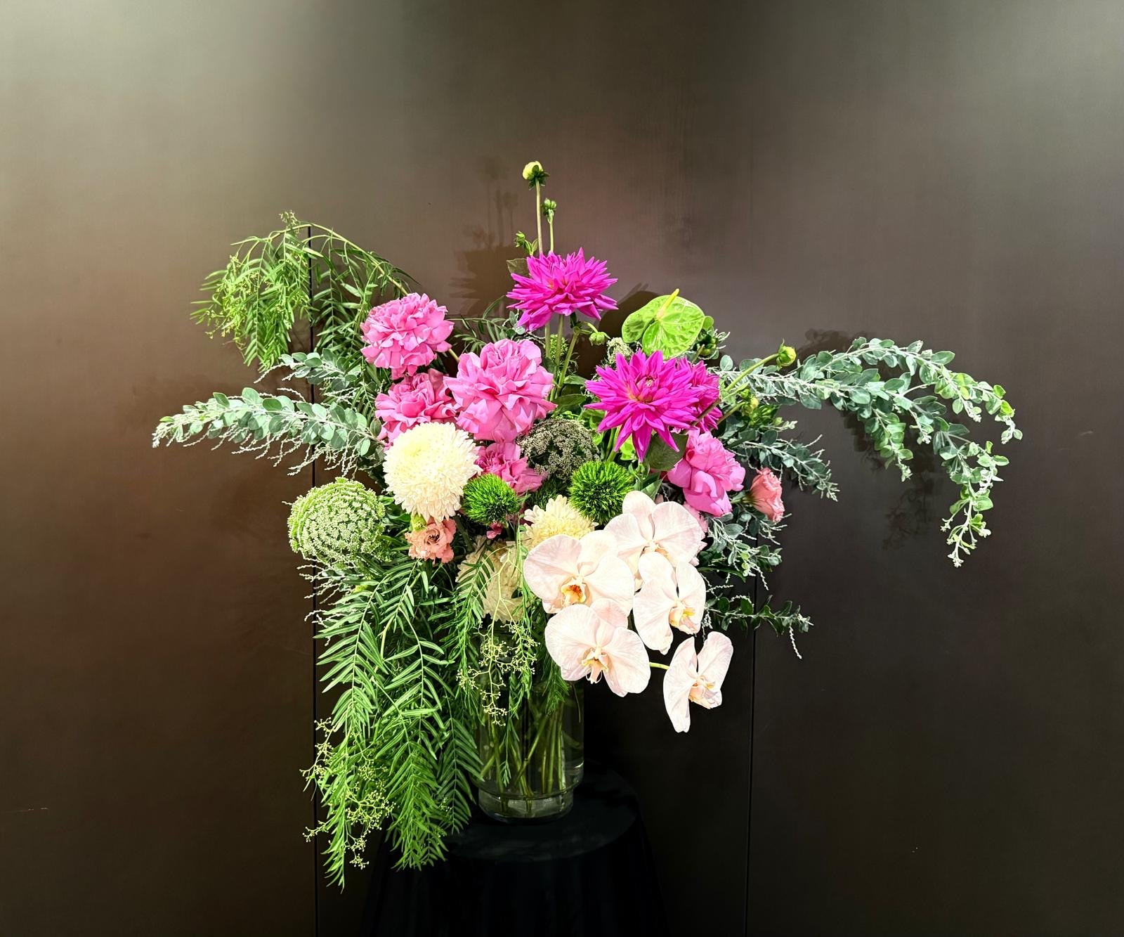 Seasonal Flower Vase Arrangement